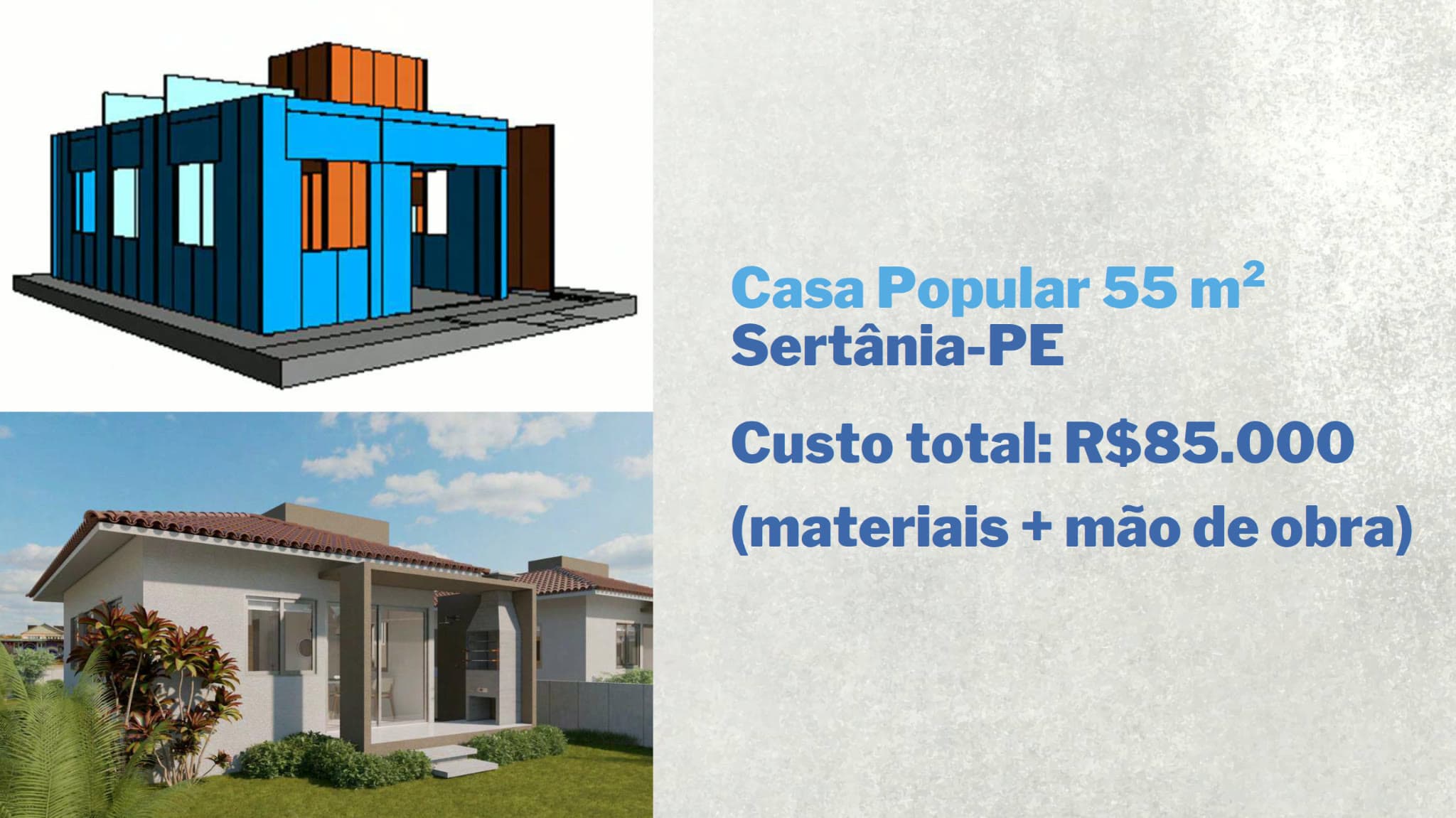 Casa Popular — Sertânia/PE